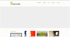 Desktop Screenshot of mairie-buisson.com